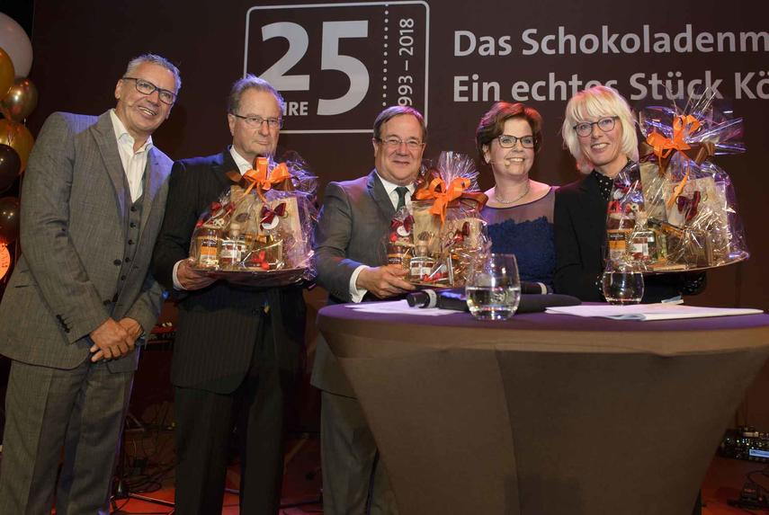Süßeste Party des Jahres: Schokoladenmuseum in Köln feierte seinen 25. Geburtstag