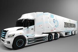 Toyota und Hino entwickeln weiteren schweren Brennstoffzellen-Lkw für Nordamerika