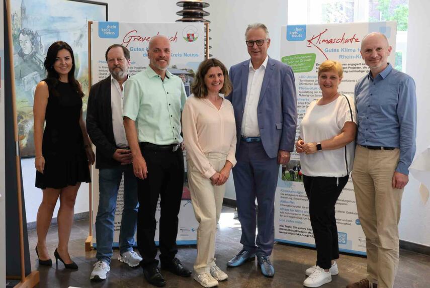 Wanderausstellung „Gutes Klima für den Rhein-Kreis Neuss“ im Rathaus Grevenbroich