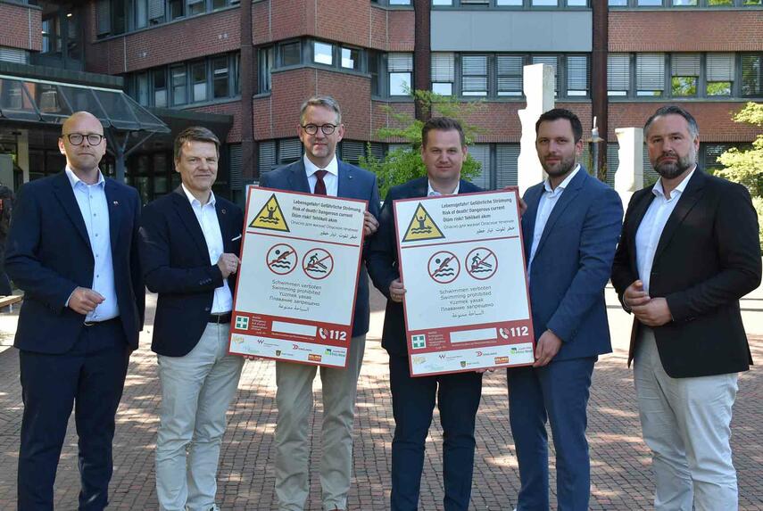 Badeverbot im Rhein ab dem 15. Mai 2026: Kreis Wesel und Kommunen wollen tödliche Unfälle verhindern
